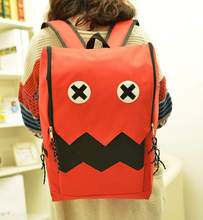 The new cartoon cute lady double shoulder bags travel leisure female bag primary and middle school