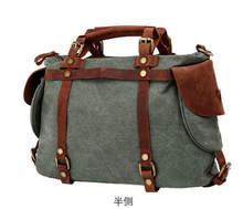 2014 new fashion leisure tetro canvas shoulder bag So Hot popular England and America style female handbag
