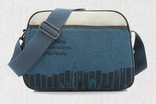 2014 men and women new casual canvas inclined shoulder bag korea edition retro fashion design mini