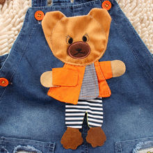 Newborn Baby Girls Boys Kids Denim Jeans One pieces Rompers Playsuits Clothes