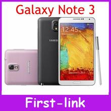 Original samsung Galaxy Note 3 Smart phone N9005 N9000 4G LTE 3GB RAM 16GB ROM Android 4.4 Rooted unlocked