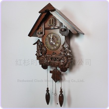 Beautiful Handcrafted Solid wood Cuckoo Clock with Cuckoo Chime