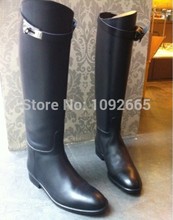 New 2014 autumn brand genuine leather boots fashion kelly Martin boot women s flat straight boot