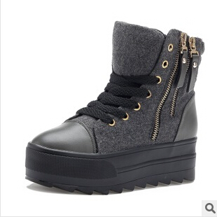 New 2014 hot sales canvas shoes tall style classic Canvas Shoes Lace up women Sneakers lovers