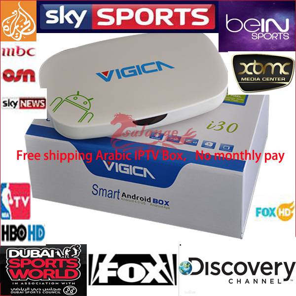 Electronic 2014 New Arabic IPTV Box android IPTV Arabic Channel TV Box Android 4 0 WiFi