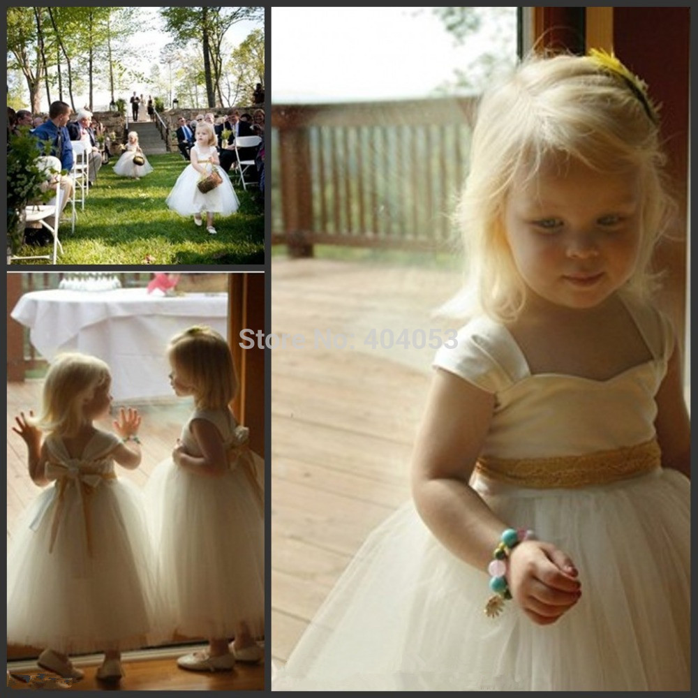 Infant flower girl in weddings