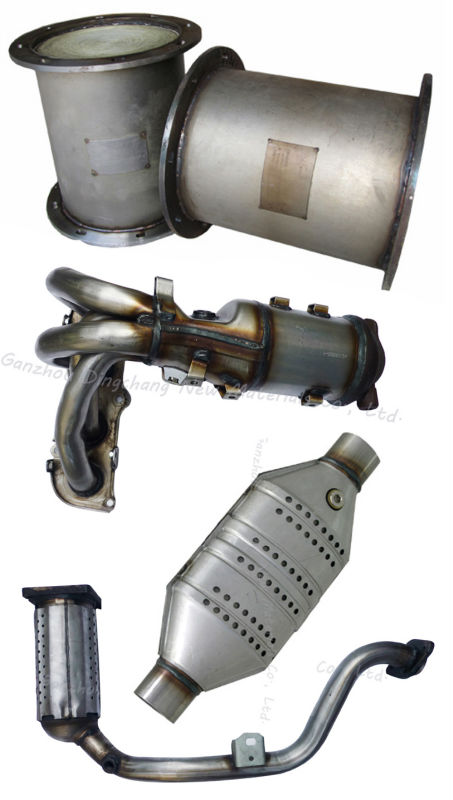 manifold catalytic converters