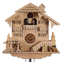 wall clock rustic cuckoo clock music photoswitchable timekeeping clock and watch