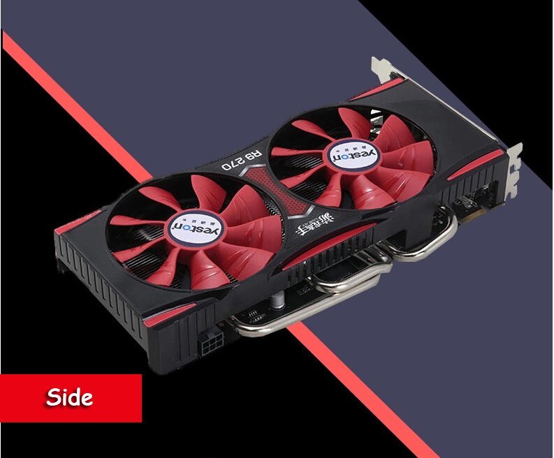 Купить элитного бренда Йестон amd r9 270 видеокарты двойной вентилятор ...