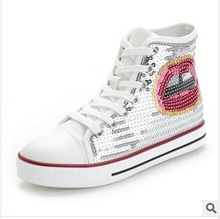 New 2014 hot sales canvas shoes tall style classic Canvas Shoes Lace up women Sneakers lovers