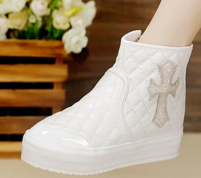 New 2014 hot sales canvas shoes tall style classic Canvas Shoes Lace up women Sneakers lovers