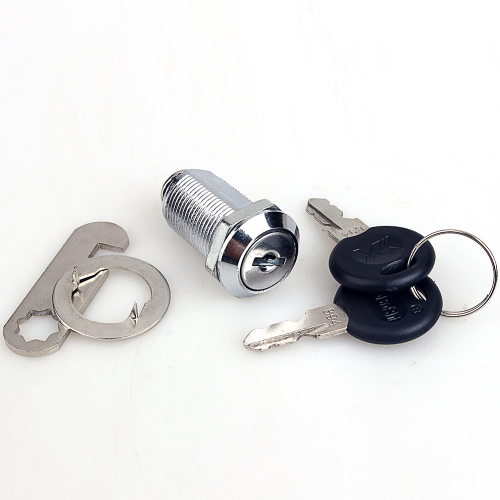 New Free Shipping Safe Universal Cam Cylinder Locks Tool Box File Cabinet Desk Drawer