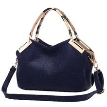 2014 fashion women handbag crocodile pattern women PU leather handbag vintage shoulder bag crossbody women messenger bag totes