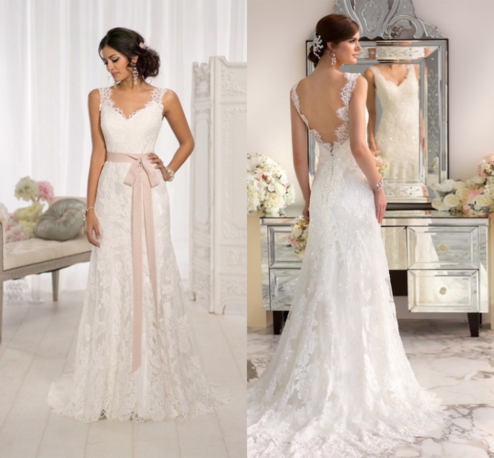 Romantic wedding dress