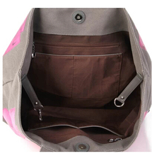 2014 hot sell Brand bag pattern printing canvas tote bags fashion women canvas handbags Italian style