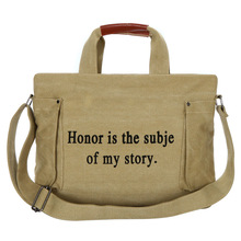 New arrival Simple fashion bag women canvas messenger bag all-match casual rucksack shoulder bag of small leather