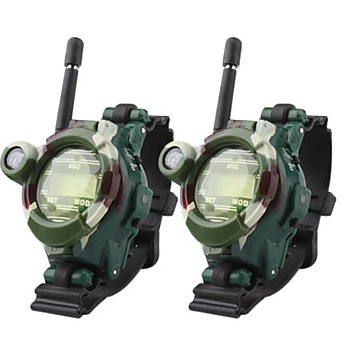 Parents and children watch interphone Walkie Talkie with Magnifier Light and LCD digital Compass 2 pcs