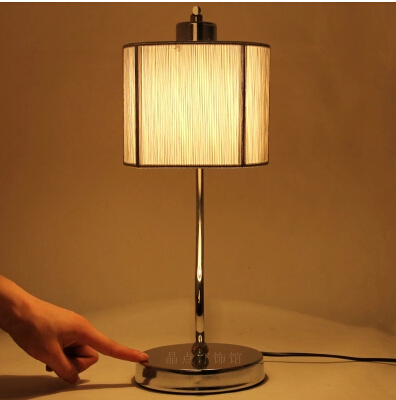 lamp bedroom modern stainless steel touch dimmer lamp bedroom lamp ...