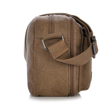 Hot sale Men s canvas messenger bag for man travel small shoulder bag designer s women
