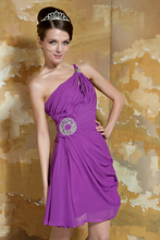 Latest Designs Prom Long Chiffon Cheap Evening Dress 2014 Lace up Back Evening gown