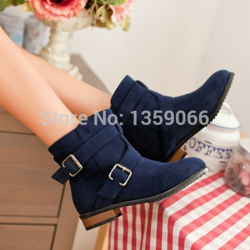 Free Shipping New Arrive Woman Ankle Boots High Quality Boots Woman Ankle Boots Big Size35 43