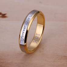 Christmas Passion Honey 18k Gold Plated Female Ring Fashion Jewelry Wholesale Engagement Ring Wedding Ring Factory Price