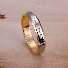 Christmas Passion Honey 18k Gold Plated Female Ring Fashion Jewelry Wholesale Engagement Ring Wedding Ring Factory