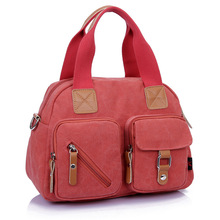 High quality lady canvas handbag casual women messenger bag shoulder bag fashion women s canvas bag