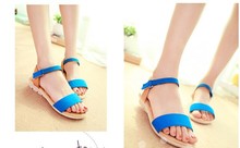 Tendon at the end of summer sandals flat sandals with flat sandals soft bottom non slip