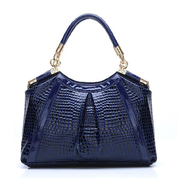 2015-New-Style-Women-Handbag-Patent-Leather-Tote-Western-Trendy ...
