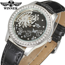 Winner Watch Fashion Women Watches Top Quality Lady Watch Factory Shop Free Shipping WRL8009M3S5