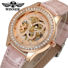 Winner Watch Fashion Women Watches Top Quality Lady Watch Factory Shop Free Shipping WRL8009M3R2