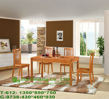 T-612,C-9738 Luxurious Solid Dining Chair,Solid Wood Dinning Table Furniture With Chairs/Home furniture