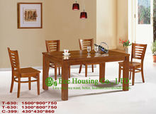 T-630,C-399 Luxurious Solid Dining Chair,Solid Wood Dinning Table Furniture With Chairs/Home furniture
