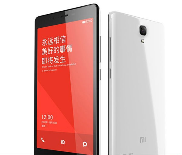 100 Original Brand New MTK6592 Octa Core Xiaomi Redmi Note Hongmi Cell Phone 2 8GB Red