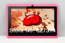 30pcs lot Hot Cheap 7 Inch Android Tablet Pc Q88 Pro Allwinner A23 Dual Core 4