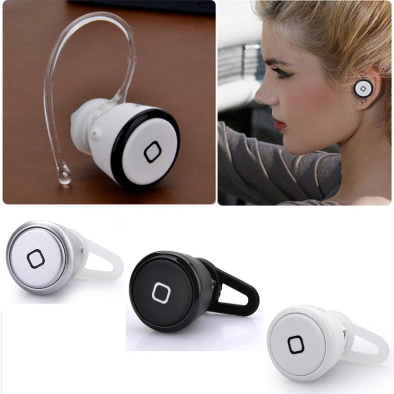 Free shipping Mini Smallest Wireless Bluetooth Headset for cell phone iPhone Samsung HTC Lenovo xiaomi mi4