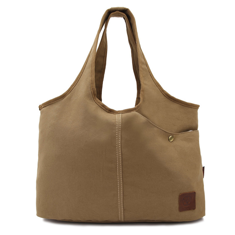 Fashion women canvas bag casual handbag crossbody bag high quality