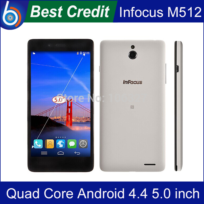 New arrival Original Foxconn Infocus M512 Android 4 4 4G FDD LTE Mobile Phone MSM8926 Quad
