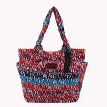 free shipping women’s Mj bag electric nylon shoulder bag multicolour small letters women’s handbag mj bag shoulder bag