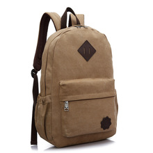 2014 school bags fashion vintage jan sport backpack casual canvas women and men backpack