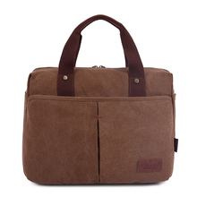 Simple and stylish canvas bag high quality men handbag shoulder bag crossbody bag fashion women bag