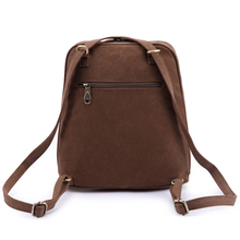 New single shoulder bag dual purpose ladies bag college wind Korean leisure fashion canvas bag women