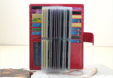 Men Women Credit Card Holder Case card holder wallet Business Card Package Whole Genuine Leather Bag