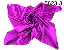 scarf women 2014 spring solid color silk scarf satin large square scarf 90 90 cm bandana