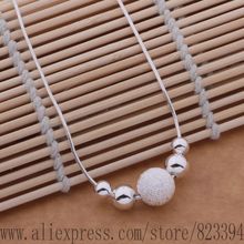 F3 AN540 925 sterling silver Necklace 925 silver fashion jewelry Single five ShaZhu necklace ebmamsta fzqaoqxa