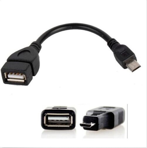 Wholesale OTG Cable Micro to Mini USB for Tablet Pc GPS MP3 MP4 Smart Mobile Phone