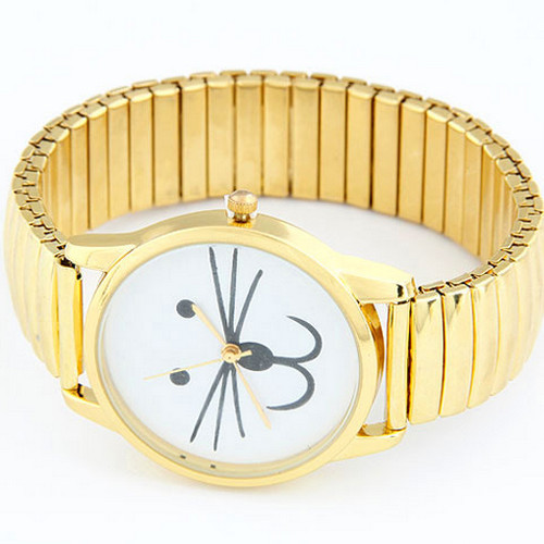 2014 Hot Sale New design Stylish metal cat stretch watches free shipping High Quality Low Price