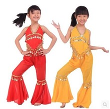 New fashion 2014Children’s dance costumes/special India dancing baby belly dancing exercises for children set new h002 F