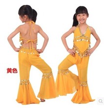 New fashion 2014Children s dance costumes special India dancing baby belly dancing exercises for children set